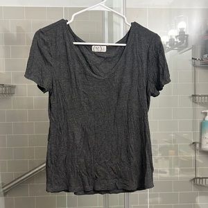 maurice’s medium grey short sleeve, very comfy, thin material